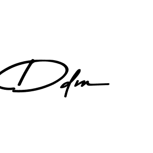 Also we have Ddm name is the best signature style. Create professional handwritten signature collection using Asem Kandis PERSONAL USE autograph style. Ddm signature style 9 images and pictures png