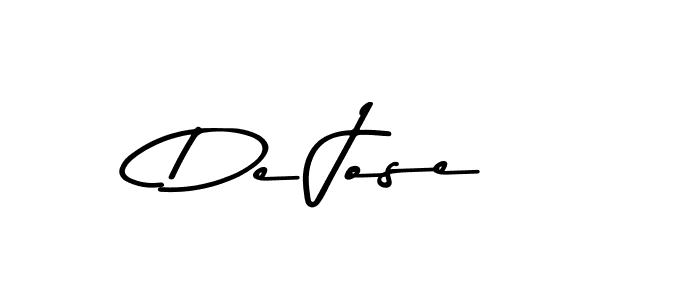 How to make De Jose signature? Asem Kandis PERSONAL USE is a professional autograph style. Create handwritten signature for De Jose name. De Jose signature style 9 images and pictures png