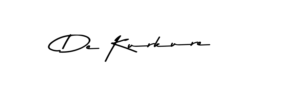 Use a signature maker to create a handwritten signature online. With this signature software, you can design (Asem Kandis PERSONAL USE) your own signature for name De Kurkure. De Kurkure signature style 9 images and pictures png