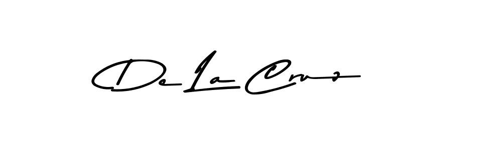 How to make De La Cruz signature? Asem Kandis PERSONAL USE is a professional autograph style. Create handwritten signature for De La Cruz name. De La Cruz signature style 9 images and pictures png