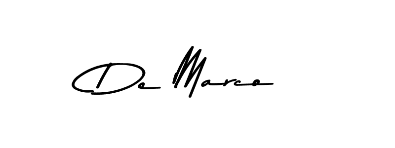 Design your own signature with our free online signature maker. With this signature software, you can create a handwritten (Asem Kandis PERSONAL USE) signature for name De Marco. De Marco signature style 9 images and pictures png