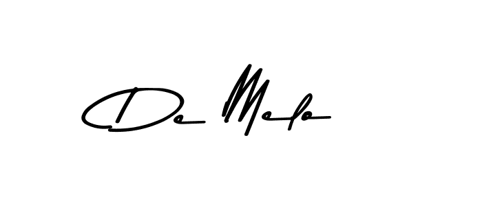 De Melo stylish signature style. Best Handwritten Sign (Asem Kandis PERSONAL USE) for my name. Handwritten Signature Collection Ideas for my name De Melo. De Melo signature style 9 images and pictures png