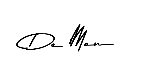 The best way (Asem Kandis PERSONAL USE) to make a short signature is to pick only two or three words in your name. The name De Mon include a total of six letters. For converting this name. De Mon signature style 9 images and pictures png