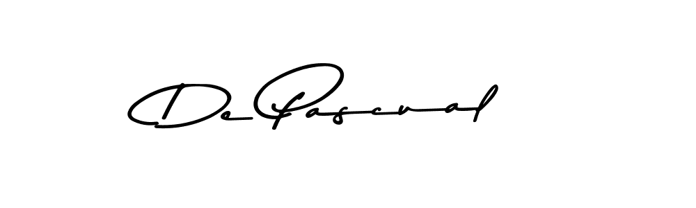 Also we have De Pascual name is the best signature style. Create professional handwritten signature collection using Asem Kandis PERSONAL USE autograph style. De Pascual signature style 9 images and pictures png