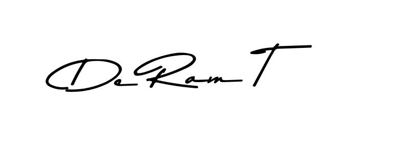 This is the best signature style for the De Ram T name. Also you like these signature font (Asem Kandis PERSONAL USE). Mix name signature. De Ram T signature style 9 images and pictures png