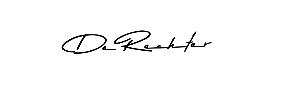It looks lik you need a new signature style for name De Rechter. Design unique handwritten (Asem Kandis PERSONAL USE) signature with our free signature maker in just a few clicks. De Rechter signature style 9 images and pictures png