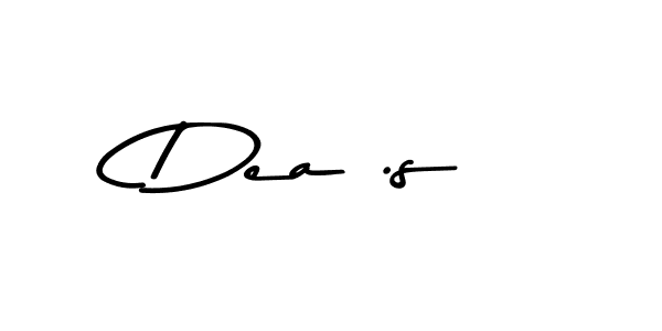 Use a signature maker to create a handwritten signature online. With this signature software, you can design (Asem Kandis PERSONAL USE) your own signature for name Dea .s. Dea .s signature style 9 images and pictures png