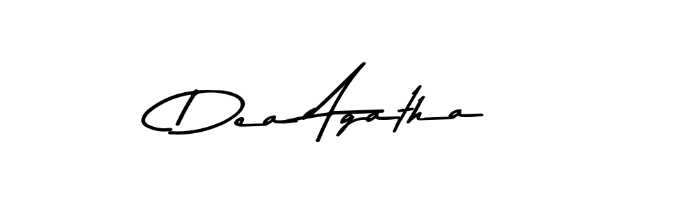 The best way (Asem Kandis PERSONAL USE) to make a short signature is to pick only two or three words in your name. The name Dea Agatha include a total of six letters. For converting this name. Dea Agatha signature style 9 images and pictures png