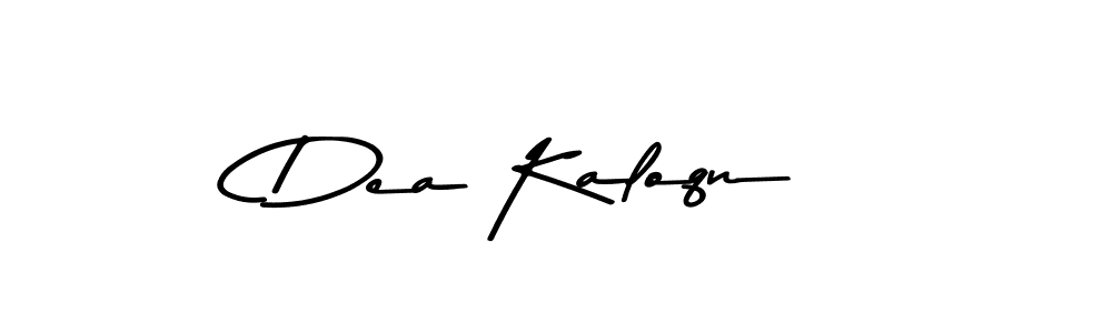 Dea Kaloqn stylish signature style. Best Handwritten Sign (Asem Kandis PERSONAL USE) for my name. Handwritten Signature Collection Ideas for my name Dea Kaloqn. Dea Kaloqn signature style 9 images and pictures png