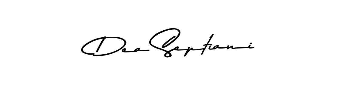 Use a signature maker to create a handwritten signature online. With this signature software, you can design (Asem Kandis PERSONAL USE) your own signature for name Dea Septiani. Dea Septiani signature style 9 images and pictures png
