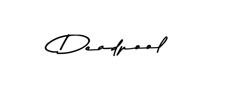 Make a beautiful signature design for name Deadpool. With this signature (Asem Kandis PERSONAL USE) style, you can create a handwritten signature for free. Deadpool signature style 9 images and pictures png