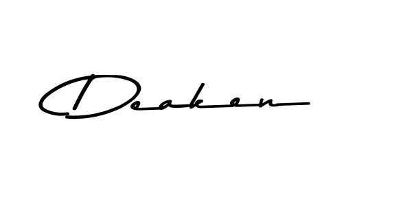 You can use this online signature creator to create a handwritten signature for the name Deaken. This is the best online autograph maker. Deaken signature style 9 images and pictures png
