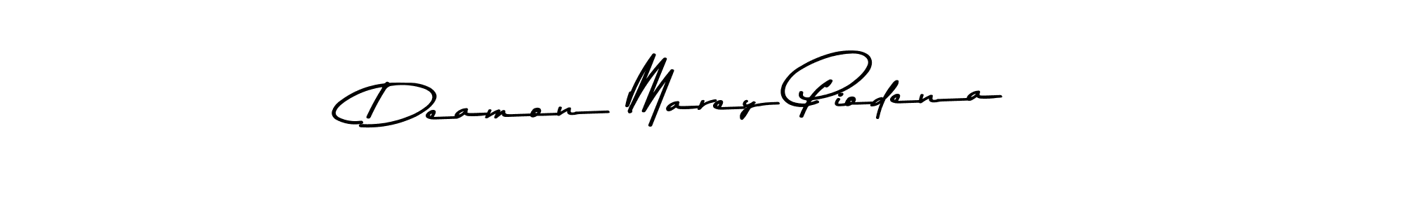 Here are the top 10 professional signature styles for the name Deamon Marey Piodena. These are the best autograph styles you can use for your name. Deamon Marey Piodena signature style 9 images and pictures png