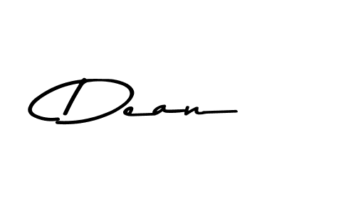 The best way (Asem Kandis PERSONAL USE) to make a short signature is to pick only two or three words in your name. The name Dean  include a total of six letters. For converting this name. Dean  signature style 9 images and pictures png