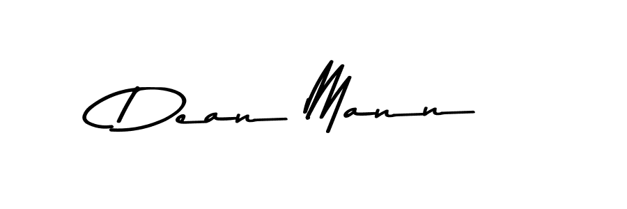 Dean Mann stylish signature style. Best Handwritten Sign (Asem Kandis PERSONAL USE) for my name. Handwritten Signature Collection Ideas for my name Dean Mann. Dean Mann signature style 9 images and pictures png