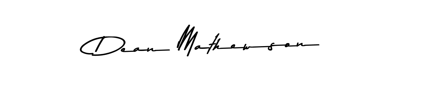 The best way (Asem Kandis PERSONAL USE) to make a short signature is to pick only two or three words in your name. The name Dean Mathewson include a total of six letters. For converting this name. Dean Mathewson signature style 9 images and pictures png