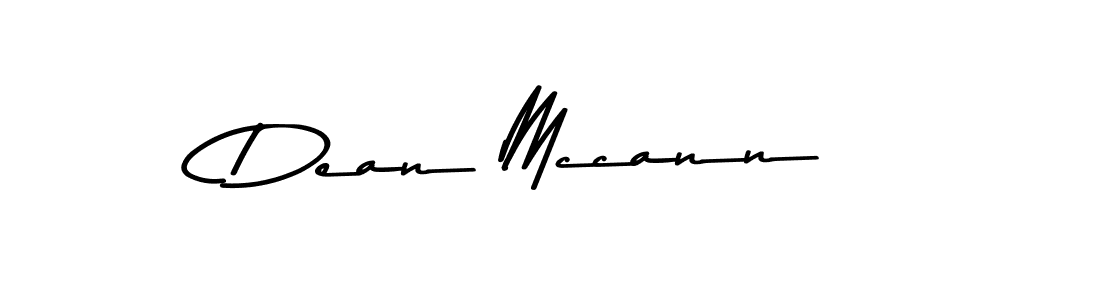 How to make Dean Mccann name signature. Use Asem Kandis PERSONAL USE style for creating short signs online. This is the latest handwritten sign. Dean Mccann signature style 9 images and pictures png