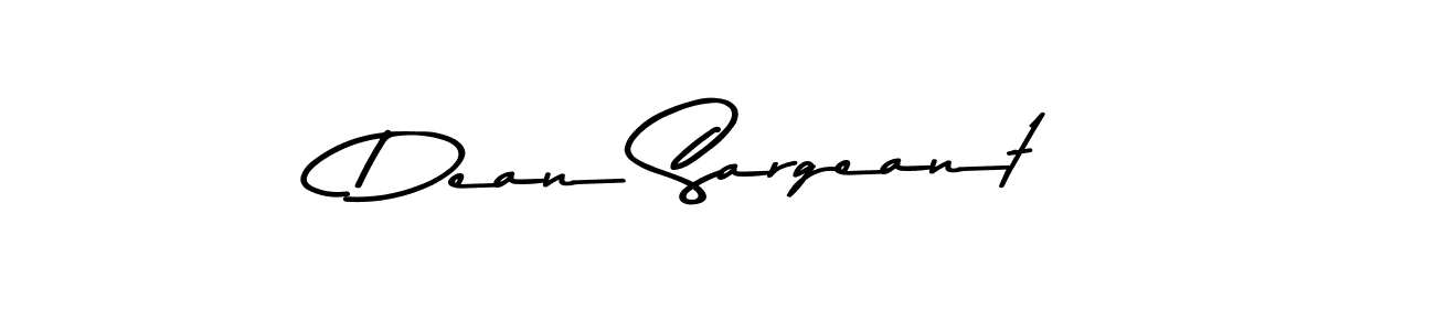 How to make Dean Sargeant name signature. Use Asem Kandis PERSONAL USE style for creating short signs online. This is the latest handwritten sign. Dean Sargeant signature style 9 images and pictures png