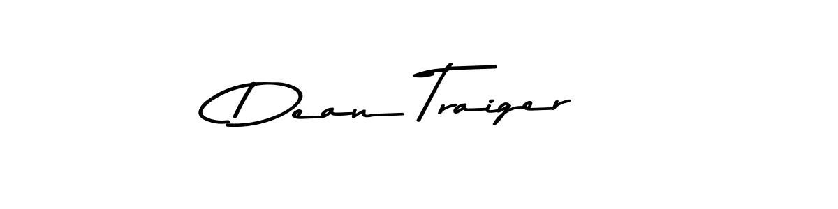 Similarly Asem Kandis PERSONAL USE is the best handwritten signature design. Signature creator online .You can use it as an online autograph creator for name Dean Traiger. Dean Traiger signature style 9 images and pictures png