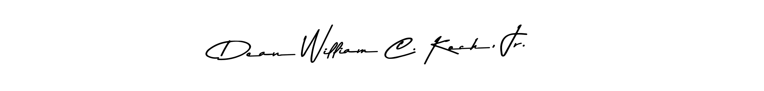 Once you've used our free online signature maker to create your best signature Asem Kandis PERSONAL USE style, it's time to enjoy all of the benefits that Dean William C. Koch, Jr. name signing documents. Dean William C. Koch, Jr. signature style 9 images and pictures png