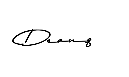 Make a beautiful signature design for name Deanq. With this signature (Asem Kandis PERSONAL USE) style, you can create a handwritten signature for free. Deanq signature style 9 images and pictures png