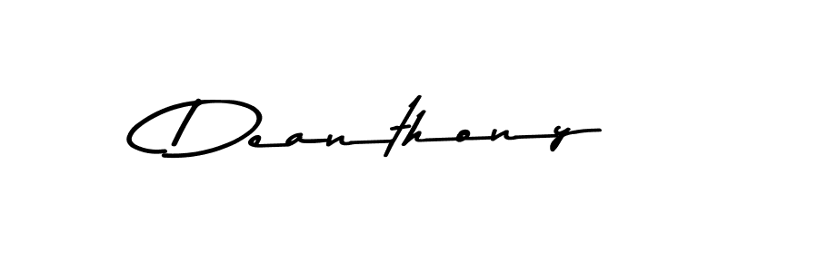 Make a beautiful signature design for name Deanthony. Use this online signature maker to create a handwritten signature for free. Deanthony signature style 9 images and pictures png