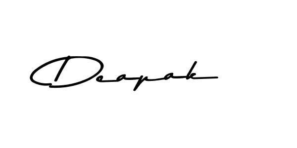 Also we have Deapak name is the best signature style. Create professional handwritten signature collection using Asem Kandis PERSONAL USE autograph style. Deapak signature style 9 images and pictures png