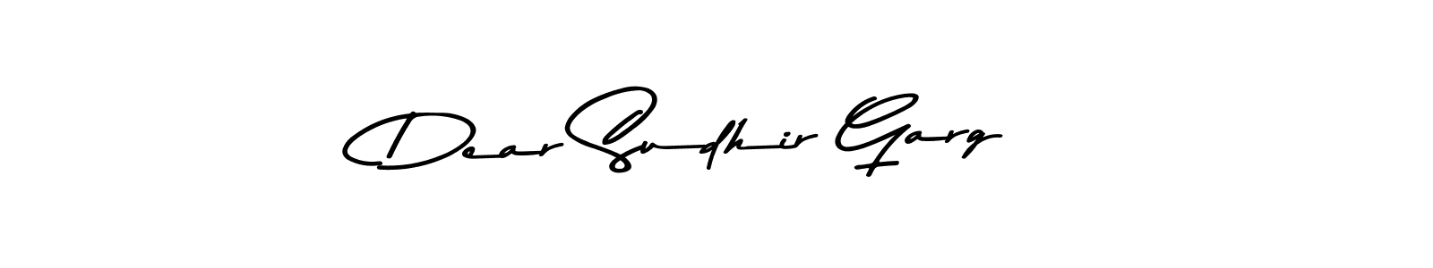 You can use this online signature creator to create a handwritten signature for the name Dear Sudhir Garg. This is the best online autograph maker. Dear Sudhir Garg signature style 9 images and pictures png