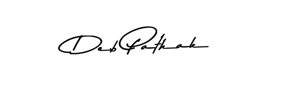 How to Draw Deb Pathak signature style? Asem Kandis PERSONAL USE is a latest design signature styles for name Deb Pathak. Deb Pathak signature style 9 images and pictures png