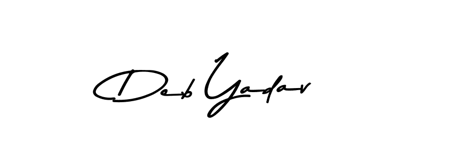 You can use this online signature creator to create a handwritten signature for the name Deb Yadav. This is the best online autograph maker. Deb Yadav signature style 9 images and pictures png
