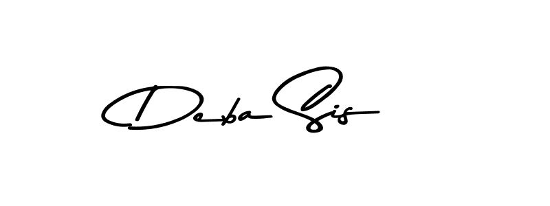 Here are the top 10 professional signature styles for the name Deba Sis. These are the best autograph styles you can use for your name. Deba Sis signature style 9 images and pictures png