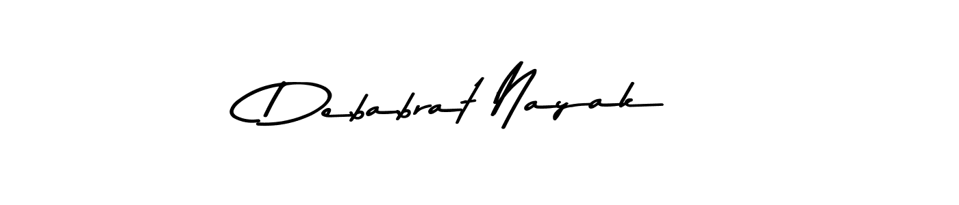How to make Debabrat Nayak signature? Asem Kandis PERSONAL USE is a professional autograph style. Create handwritten signature for Debabrat Nayak name. Debabrat Nayak signature style 9 images and pictures png