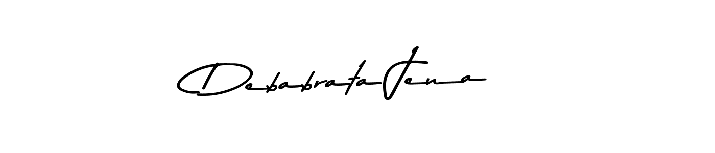 Make a beautiful signature design for name Debabrata Jena. With this signature (Asem Kandis PERSONAL USE) style, you can create a handwritten signature for free. Debabrata Jena signature style 9 images and pictures png