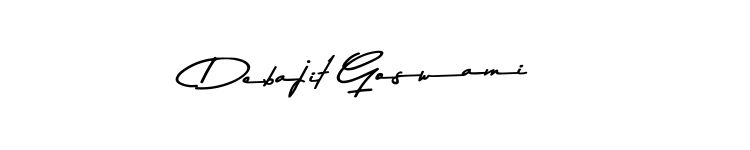 Debajit Goswami stylish signature style. Best Handwritten Sign (Asem Kandis PERSONAL USE) for my name. Handwritten Signature Collection Ideas for my name Debajit Goswami. Debajit Goswami signature style 9 images and pictures png
