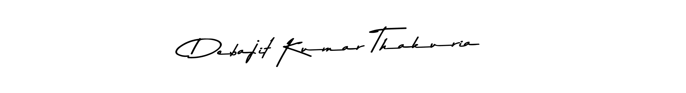Create a beautiful signature design for name Debajit Kumar Thakuria. With this signature (Asem Kandis PERSONAL USE) fonts, you can make a handwritten signature for free. Debajit Kumar Thakuria signature style 9 images and pictures png
