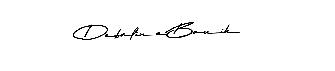 Use a signature maker to create a handwritten signature online. With this signature software, you can design (Asem Kandis PERSONAL USE) your own signature for name Debalina Banik. Debalina Banik signature style 9 images and pictures png