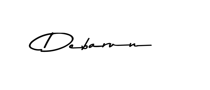 Similarly Asem Kandis PERSONAL USE is the best handwritten signature design. Signature creator online .You can use it as an online autograph creator for name Debarun. Debarun signature style 9 images and pictures png