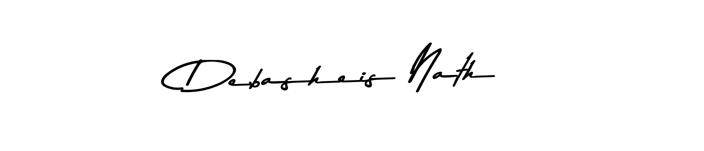 Asem Kandis PERSONAL USE is a professional signature style that is perfect for those who want to add a touch of class to their signature. It is also a great choice for those who want to make their signature more unique. Get Debasheis Nath name to fancy signature for free. Debasheis Nath signature style 9 images and pictures png