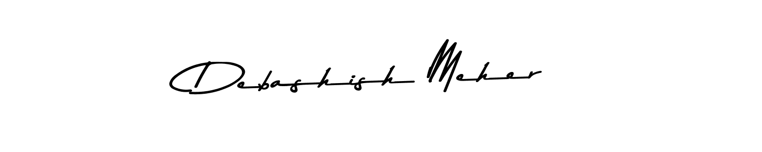 You should practise on your own different ways (Asem Kandis PERSONAL USE) to write your name (Debashish Meher) in signature. don't let someone else do it for you. Debashish Meher signature style 9 images and pictures png