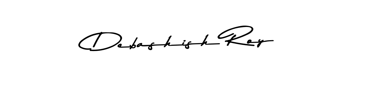 Make a beautiful signature design for name Debashish Roy. With this signature (Asem Kandis PERSONAL USE) style, you can create a handwritten signature for free. Debashish Roy signature style 9 images and pictures png