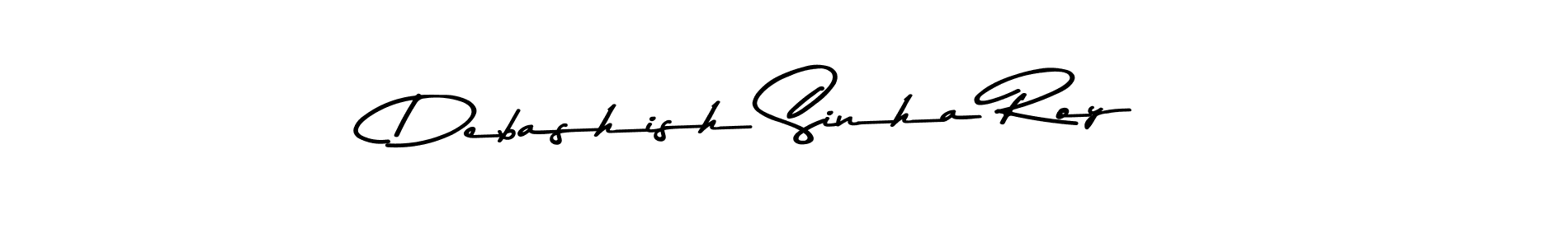 How to make Debashish Sinha Roy name signature. Use Asem Kandis PERSONAL USE style for creating short signs online. This is the latest handwritten sign. Debashish Sinha Roy signature style 9 images and pictures png