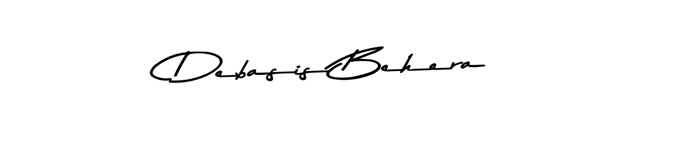 Design your own signature with our free online signature maker. With this signature software, you can create a handwritten (Asem Kandis PERSONAL USE) signature for name Debasis Behera. Debasis Behera signature style 9 images and pictures png