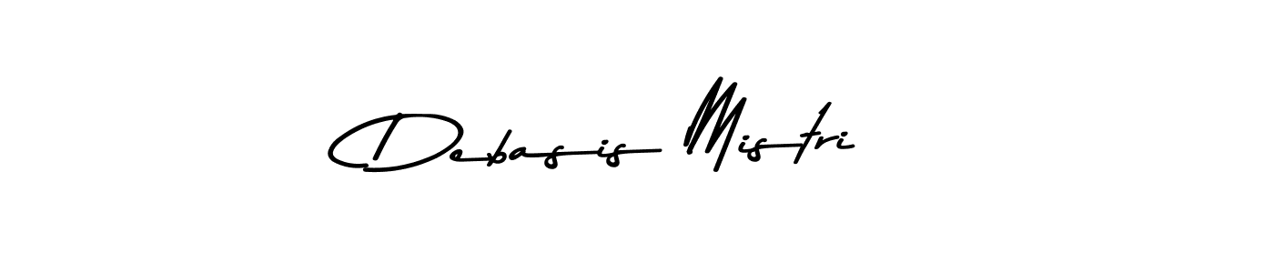 The best way (Asem Kandis PERSONAL USE) to make a short signature is to pick only two or three words in your name. The name Debasis Mistri include a total of six letters. For converting this name. Debasis Mistri signature style 9 images and pictures png