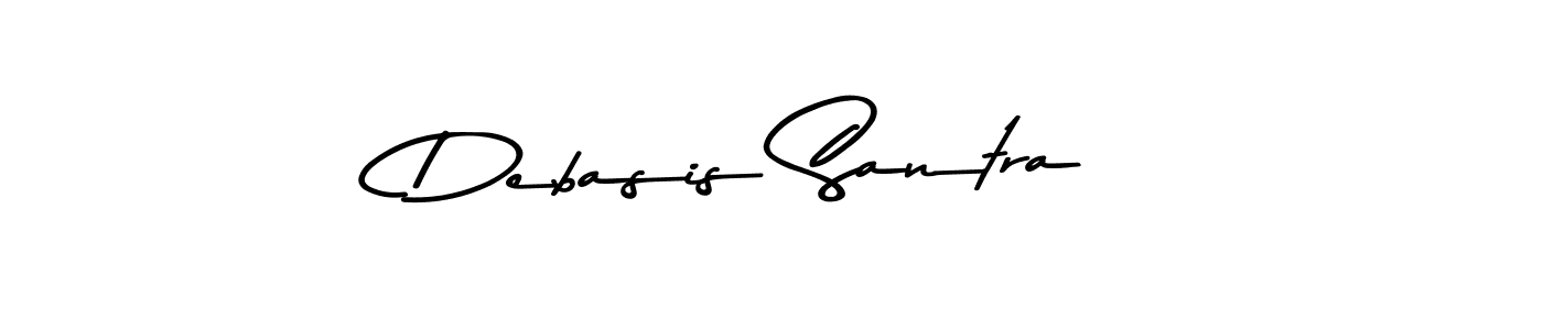 Debasis Santra stylish signature style. Best Handwritten Sign (Asem Kandis PERSONAL USE) for my name. Handwritten Signature Collection Ideas for my name Debasis Santra. Debasis Santra signature style 9 images and pictures png