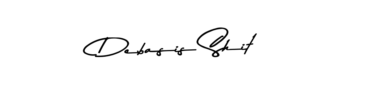 Design your own signature with our free online signature maker. With this signature software, you can create a handwritten (Asem Kandis PERSONAL USE) signature for name Debasis Shit. Debasis Shit signature style 9 images and pictures png