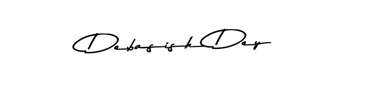 Design your own signature with our free online signature maker. With this signature software, you can create a handwritten (Asem Kandis PERSONAL USE) signature for name Debasish Dey. Debasish Dey signature style 9 images and pictures png