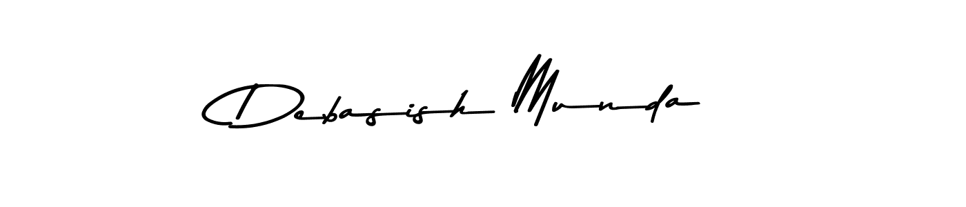 Make a beautiful signature design for name Debasish Munda. With this signature (Asem Kandis PERSONAL USE) style, you can create a handwritten signature for free. Debasish Munda signature style 9 images and pictures png