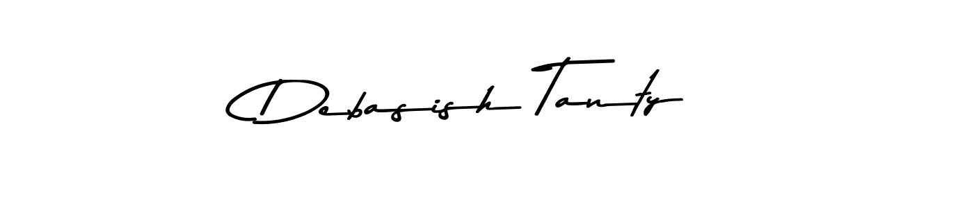 Design your own signature with our free online signature maker. With this signature software, you can create a handwritten (Asem Kandis PERSONAL USE) signature for name Debasish Tanty. Debasish Tanty signature style 9 images and pictures png