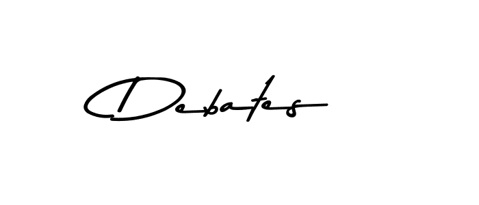 Use a signature maker to create a handwritten signature online. With this signature software, you can design (Asem Kandis PERSONAL USE) your own signature for name Debates. Debates signature style 9 images and pictures png