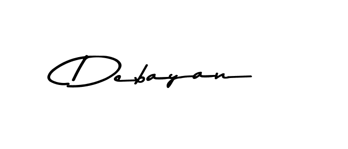 Use a signature maker to create a handwritten signature online. With this signature software, you can design (Asem Kandis PERSONAL USE) your own signature for name Debayan. Debayan signature style 9 images and pictures png